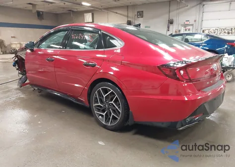 2021 Hyundai Sonata N Line из США, поврежденный, VIN 5NPEK4JC9MH122705